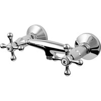 WELLWATER Zweigriffarmatur, verchromt - silberfarben WELLWATER Zweigriffarmatur, verchromt - silberfarben von WELLWATER