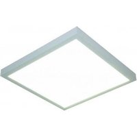 Weloom Deckenaufbaurahmen für LED-Panel/Einlegeleuchte für das Rastermaß 595x595/Systemmaß 600x600mm - 552-534-50 von WELOOM