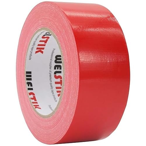 WELSTIK Professionelles Klebeband, 50mm*41m, rot von WELSTIK