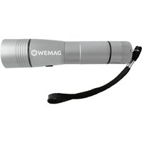 Led Taschenlampe 140x30x30mm 120 lumen 170 Gramm mit 3 Batterien aaa - Wemag von WEMAG