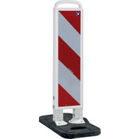 WEMAS Klappbake weiß 750mm Fuß schwarz RA2B R L WEMAS Klappbake weiß 750mm Fuß schwarz RA2B R L von WEMAS Absperrtechnik