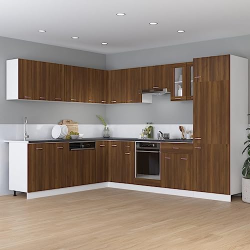Unterschrank mit Schublade Lyon Braun Eichen-Optik Moderner Küchenschrank aus Eichenholz mit Stauraum und elegantem Design 60x46x81,5 cm Unterschrank mit Schublade Lyon Braun Eichen-Optik Moderner Küchenschrank aus Eichenholz mit Stauraum und elegantem Design 60x46x81,5 cm von WEMYUFURN