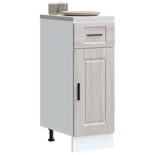 WEMYUFURN Küchenunterschrank Porto Grau Sonoma Holzwerkstoff Eckunterschrank Küche mit Stauraum und verstellbaren Füßen WEMYUFURN Küchenunterschrank Porto Grau Sonoma Holzwerkstoff Eckunterschrank Küche mit Stauraum und verstellbaren Füßen von WEMYUFURN