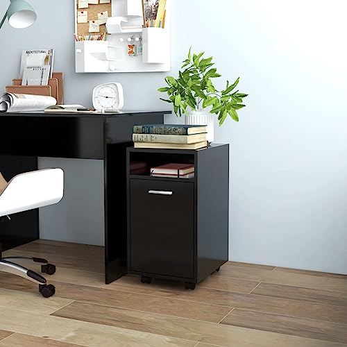 WEMYUFURN Moderner Beistellschrank mit Rollen und Stauraum, praktischer Sideboard Schrank mit Verstellbarer Tür und Stabiler Oberfläche für Wohnzimmer und Flur. WEMYUFURN Moderner Beistellschrank mit Rollen und Stauraum, praktischer Sideboard Schrank mit Verstellbarer Tür und Stabiler Oberfläche für Wohnzimmer und Flur. von WEMYUFURN