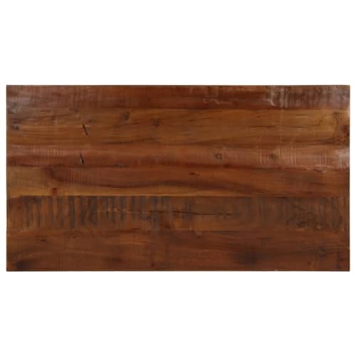 WEMYUFURN Tischplatte 120x60x2,5 cm Rechteckig Altholz Massiv Küchentischplatte Wohnzimmertischplatte Wohnzimmertischplatte für Arbeitsplatte Esstisch WEMYUFURN Tischplatte 120x60x2,5 cm Rechteckig Altholz Massiv Küchentischplatte Wohnzimmertischplatte Wohnzimmertischplatte für Arbeitsplatte Esstisch von WEMYUFURN