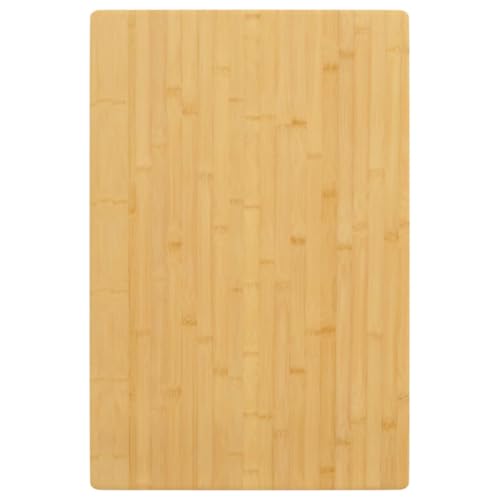 WEMYUFURN Tischplatte 40x60x1,5 cm Bambus Naturholz Tischplatte Echtholzplatte Küchentischplatte für Arbeitsplatte Schreibtisch von WEMYUFURN