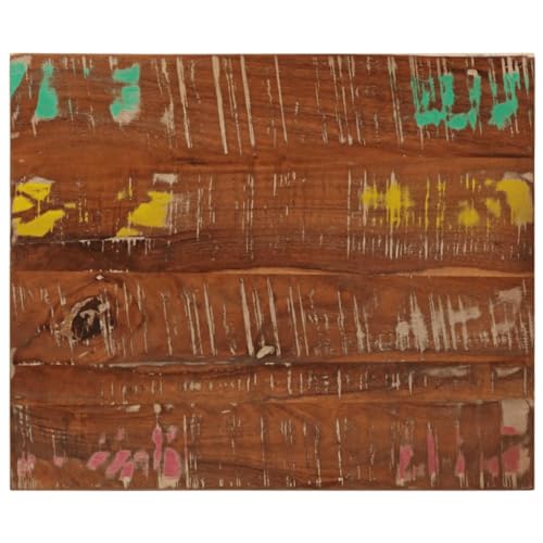 WEMYUFURN Tischplatte 60x50x3,8 cm Rechteckig Altholz Massiv Esstischplatte aus Holz Bauholzplatte Holztischplatte für Wohnzimmer Schreibtisch WEMYUFURN Tischplatte 60x50x3,8 cm Rechteckig Altholz Massiv Esstischplatte aus Holz Bauholzplatte Holztischplatte für Wohnzimmer Schreibtisch von WEMYUFURN
