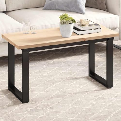 WEMYUFURN Tischplatte 90x40x2,5 cm Rechteckig Massivholz Kiefer Wohnzimmertischplatte Holzplatte für Möbelbau Holztischplatte für Wohnzimmer Schreibtisch von WEMYUFURN