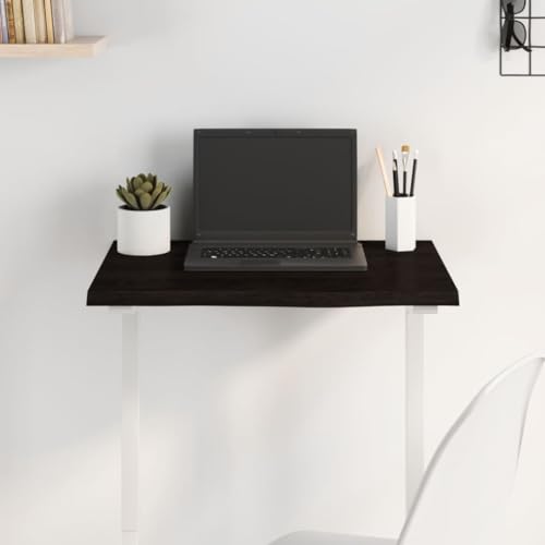 WEMYUFURN Tischplatte Dunkelbraun 60x40x2 cm Massivholz Eiche Behandelt Rustikale Tischplatte Echtholzplatte Wohnzimmertischplatte für Esstisch Schreibtisch WEMYUFURN Tischplatte Dunkelbraun 60x40x2 cm Massivholz Eiche Behandelt Rustikale Tischplatte Echtholzplatte Wohnzimmertischplatte für Esstisch Schreibtisch von WEMYUFURN