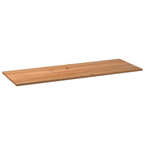WEMYUFURN Tischplatte Hellbraun 280x100x4 cm Massivholz Eiche Rechteckig Echtholzplatte Rustikale Platte DIY Holzplatte für Schreibtisch Wohnzimmer WEMYUFURN Tischplatte Hellbraun 280x100x4 cm Massivholz Eiche Rechteckig Echtholzplatte Rustikale Platte DIY Holzplatte für Schreibtisch Wohnzimmer von WEMYUFURN