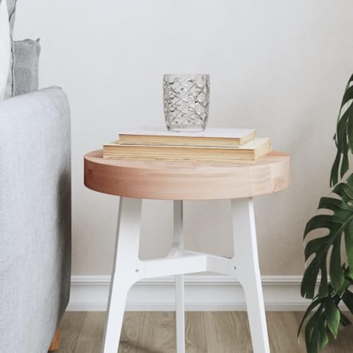 WEMYUFURN Tischplatte Ø30x4 cm Rund Massivholz Buche DIY Holzprojekte Rustikale Tischplatte Tischlerplatte für Küche Esstisch WEMYUFURN Tischplatte Ø30x4 cm Rund Massivholz Buche DIY Holzprojekte Rustikale Tischplatte Tischlerplatte für Küche Esstisch von WEMYUFURN
