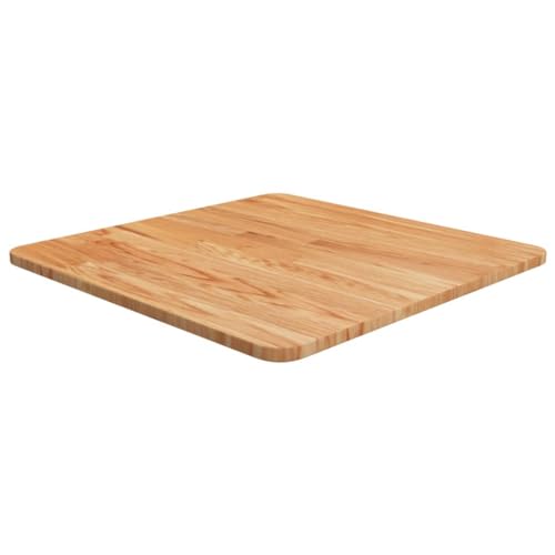 WEMYUFURN Tischplatte Quadratisch Hellbraun 50x50x1,5cm Behandelte Eiche Echtholzplatte Esstischplatte Holz Massivholzplatte für Schreibtisch Wohnzimmer WEMYUFURN Tischplatte Quadratisch Hellbraun 50x50x1,5cm Behandelte Eiche Echtholzplatte Esstischplatte Holz Massivholzplatte für Schreibtisch Wohnzimmer von WEMYUFURN