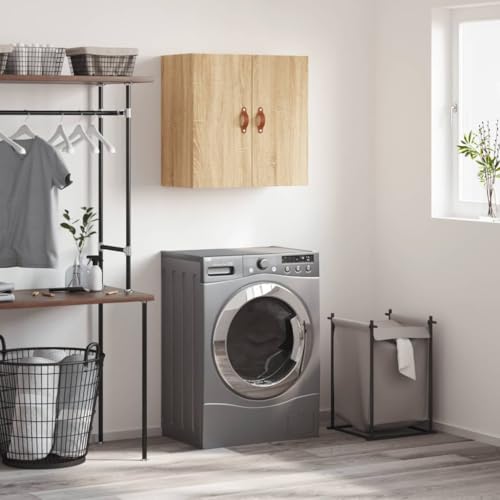 WEMYUFURN Wandschrank Hängeschrank mit Stauraum für Wohnzimmer und Bad, Dekoratives Möbelstück aus Holzwerkstoff zur Wandmontage von WEMYUFURN