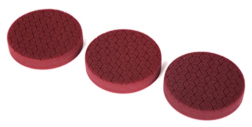 WEN AA1601 Schaumstoff-Polierpads mit grober Körnung, Diamantschliff, für schweres Schneiden, 3 Stück von WEN