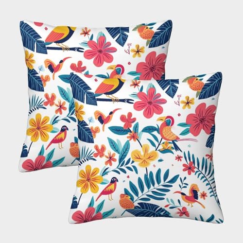 WENCIUEOL Flowers Weiche Personality Map Flower Simplicity Kissenbezüge, Quadratische Form Im 2er Set, Perfekt Für Home Decor Und Outdoor Leisure, Maschinenwaschbar 50x50cm WENCIUEOL Flowers Weiche Personality Map Flower Simplicity Kissenbezüge, Quadratische Form Im 2er Set, Perfekt Für Home Decor Und Outdoor Leisure, Maschinenwaschbar 50x50cm von WENCIUEOL