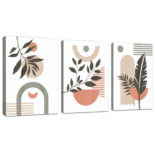 WENGTIAO 3 Stück Boho Abstrakte Leinwand Bilder Kunstdrucke mit Rahmen Botanische Pflanzen Geometrisch Linie Wandbilder auf Leinwand Wohnzimmer Schlafzimmer Wanddeko 30x40 cmx3 WENGTIAO 3 Stück Boho Abstrakte Leinwand Bilder Kunstdrucke mit Rahmen Botanische Pflanzen Geometrisch Linie Wandbilder auf Leinwand Wohnzimmer Schlafzimmer Wanddeko 30x40 cmx3 von WENGTIAO