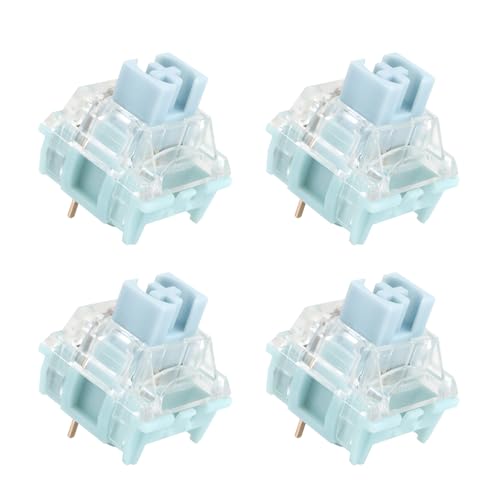 WENGU TTC Silent Bluish White Switch 3 Pin Tactile Silent For Mechanical Keyboard Mute 42g Plated Spring Silent Switches Mechanical Keyboard WENGU TTC Silent Bluish White Switch 3 Pin Tactile Silent For Mechanical Keyboard Mute 42g Plated Spring Silent Switches Mechanical Keyboard von WENGU