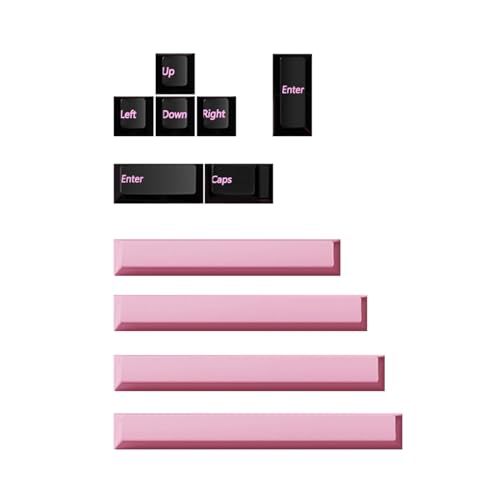 WENGU Tomato Caps Pink Keycap PBT Dye Sublimation Keycap 137/148/11 Keys Cherry Profile For Mechanical Keyboard Dye Sub Keycaps von WENGU