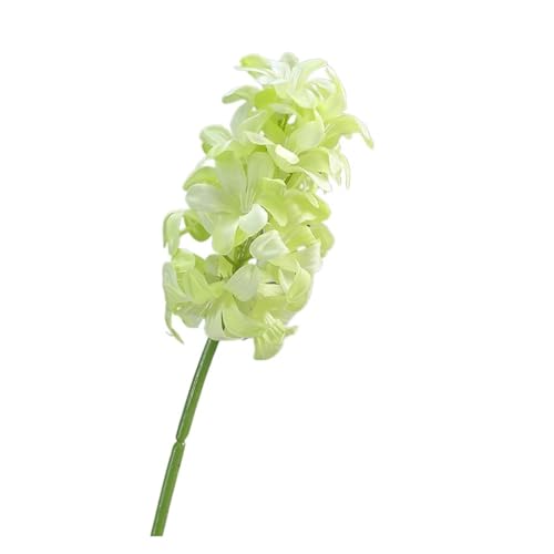 WENH 10 Stücke Künstliche Seidenblume Hyazinthe Hochzeitssaal Anordnung Road Guide Gefälschte Delphinium Blumen Home Zimmer Dekoration(Light Green) von WENH