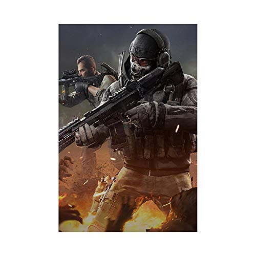 Call of Duty Mobile Ghost Leinwand-Kunst-Poster und Wand-Kunstdruck, modernes Familienschlafzimmerdekor-Poster von WENIN