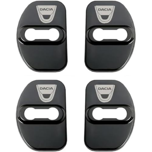 4 Stück Auto Türschloss Abdeckung für Dacia Duster II 2018-2021 2021-2022 2022-, TüRschloss Dekoration Schutzabdeckung Edelstahl-Türriegel Zubehör,Bla-ck 4 Stück Auto Türschloss Abdeckung für Dacia Duster II 2018-2021 2021-2022 2022-, TüRschloss Dekoration Schutzabdeckung Edelstahl-Türriegel Zubehör,Bla-ck von WENINETIES
