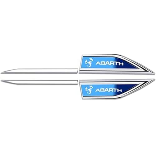 WENINETIES 2 Stück Auto Emblem Aufkleber für Abarth 500e Cabriolet 2023-, Auto Metall Emblem Aufkleber Auto Logo Aufkleber Abzeichen Buchstaben Aufkleber,Blue WENINETIES 2 Stück Auto Emblem Aufkleber für Abarth 500e Cabriolet 2023-, Auto Metall Emblem Aufkleber Auto Logo Aufkleber Abzeichen Buchstaben Aufkleber,Blue von WENINETIES