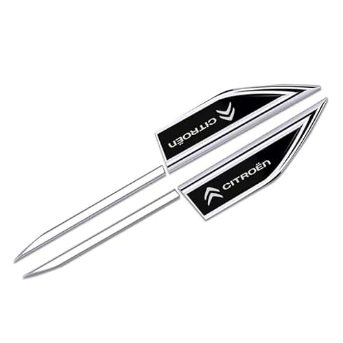 WENINETIES 2 Stück Auto Emblem Aufkleber für Citroen C-Zero 2009-2020, Auto Metall Emblem Aufkleber Auto Logo Aufkleber Abzeichen Buchstaben Aufkleber,Bla-ck WENINETIES 2 Stück Auto Emblem Aufkleber für Citroen C-Zero 2009-2020, Auto Metall Emblem Aufkleber Auto Logo Aufkleber Abzeichen Buchstaben Aufkleber,Bla-ck von WENINETIES