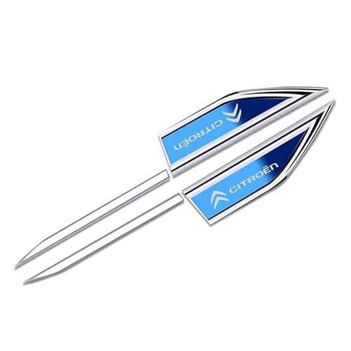 WENINETIES 2 Stück Auto Emblem Aufkleber für Citroen C3 Aircross I 2017-2021 2021-2023, Auto Metall Emblem Aufkleber Auto Logo Aufkleber Abzeichen Buchstaben Aufkleber,Blue WENINETIES 2 Stück Auto Emblem Aufkleber für Citroen C3 Aircross I 2017-2021 2021-2023, Auto Metall Emblem Aufkleber Auto Logo Aufkleber Abzeichen Buchstaben Aufkleber,Blue von WENINETIES