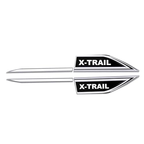 WENINETIES 2 Stück Auto Emblem Aufkleber für NIS-san X-Trail X Trail XTrail T32 201, Auto Metall Emblem Aufkleber Auto Logo Aufkleber Abzeichen Buchstaben Aufkleber,Bla-ck WENINETIES 2 Stück Auto Emblem Aufkleber für NIS-san X-Trail X Trail XTrail T32 201, Auto Metall Emblem Aufkleber Auto Logo Aufkleber Abzeichen Buchstaben Aufkleber,Bla-ck von WENINETIES