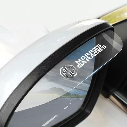 WENINETIES 2 Stück Auto Rückspiegel Regenschutz für MG ZS 2020 2021 2022 2023 2024, Seitenspiegel Regenschutz Rückspiegel Regen Augenbraue,C von WENINETIES