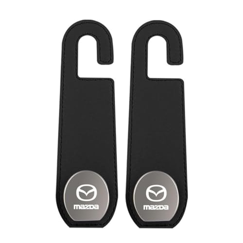 WENINETIES 2 Stück Autositz-Haken für Mazda 2 3 6 CX-3 CX-30 CX-5 CX-50 CX-60 CX-7 CX-8 CX-9 MX-5 MX-30, Autohaken Auto-Aufbewahrungshaken Rücksitz Kopfstütze Haken 1-Sekunde-Installation,Bla-ck WENINETIES 2 Stück Autositz-Haken für Mazda 2 3 6 CX-3 CX-30 CX-5 CX-50 CX-60 CX-7 CX-8 CX-9 MX-5 MX-30, Autohaken Auto-Aufbewahrungshaken Rücksitz Kopfstütze Haken 1-Sekunde-Installation,Bla-ck von WENINETIES