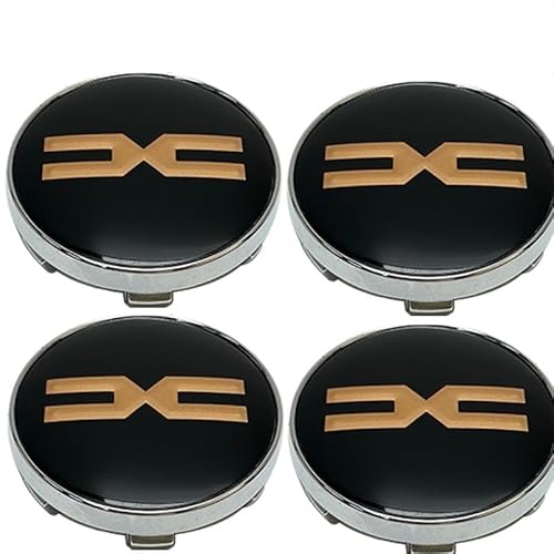 WENINETIES 4 Stück Auto Nabendeckel für Dacia Sandero II Stepway 2012-2016 2016-2020, Radnabendeckel Felgenkappen Radnabenkappen Nabenkappen Radnabenabdeckung,O.D-56MM-C von WENINETIES