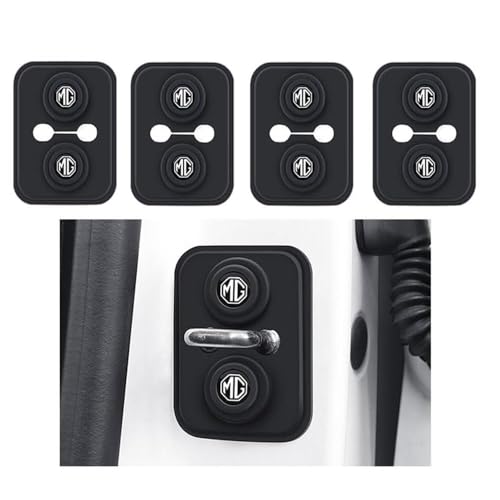 WENINETIES 4 Stück Auto Türschloss Abdeckung für MG HS Automatic 2019-2022 2023 2024, Türverriegelungsabdeckung Auto Silikon Schutzhüllen Geräuscharmer Stoßdämpfung Aufkleber WENINETIES 4 Stück Auto Türschloss Abdeckung für MG HS Automatic 2019-2022 2023 2024, Türverriegelungsabdeckung Auto Silikon Schutzhüllen Geräuscharmer Stoßdämpfung Aufkleber von WENINETIES