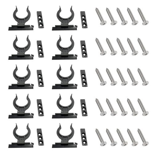 WENJION Sockelleiste Küche Clips Set 32-36mm – Schnellputzprofil Clips mit Schrauben für Küchensockel Befestigung, Verstellbare Sockelhalterung für Möbel und Küchenfüße, 1 Set Montagehilfe WENJION Sockelleiste Küche Clips Set 32-36mm – Schnellputzprofil Clips mit Schrauben für Küchensockel Befestigung, Verstellbare Sockelhalterung für Möbel und Küchenfüße, 1 Set Montagehilfe von WENJION