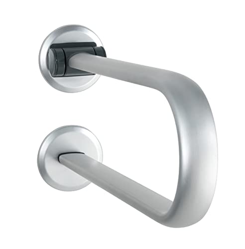 Allstar Badstützgriff klappbar Secura Premium, klappbarer Sicherheitsgriff für Waschbecken- und WC-Sitz Bereich, bis 120 kg belastbar von WENKO