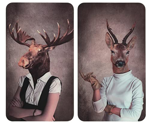 WENKO Herdabdeckplatte Universal Humanisation Female, 2er Set Herdabdeckung für alle Herdarten, Gehärtetes Glas, 30 x 52 cm, mehrfarbig WENKO Herdabdeckplatte Universal Humanisation Female, 2er Set Herdabdeckung für alle Herdarten, Gehärtetes Glas, 30 x 52 cm, mehrfarbig von WENKO