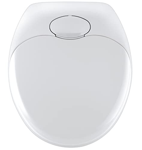 WENKO WC-Sitz Family Fix-Clip Hygiene Kunststoffbefestigung Weiß WENKO WC-Sitz Family Fix-Clip Hygiene Kunststoffbefestigung Weiß von WENKO