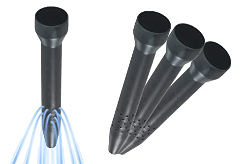 Maximex Wurzel-Gießer 3er Set, praktische Pflanzen-Gießhilfe, Wasser gelangt an die Wurzel, bei Neubepflanzung und Dauerpflege, aus robustem Kunststoff, Maße (B/TxH): je Ø5,5x30cm von Maximex