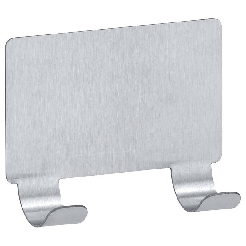 home24 Duschabzieher Terni Jumbo Stahl Silber 40 x 17 x 3cm von home24