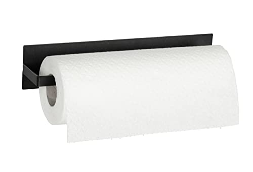Magnetischer Küchenrollenhalter Ima Schwarz von WENKO