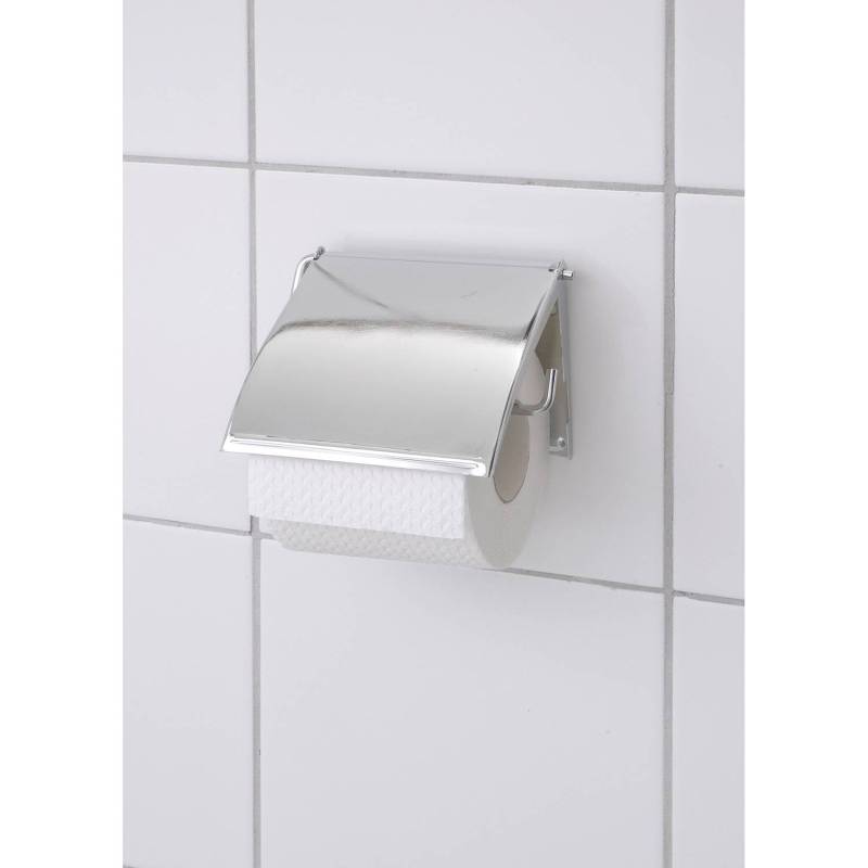 home24 Toilettenpapierhalter Cover Stahl Silber 13 x 12 x 2cm home24 Toilettenpapierhalter Cover Stahl Silber 13 x 12 x 2cm von home24