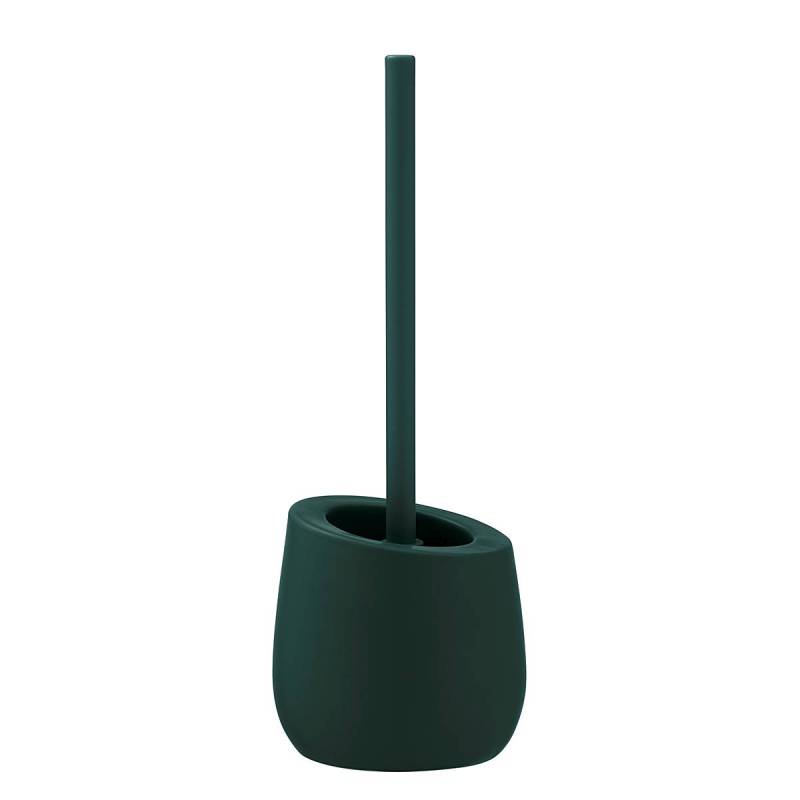 home24 WC-Garnitur Keramik Grün/Dunkelgrün Ø 14cm von home24