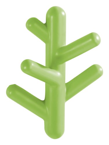 WENKO 19257100 Wandhaken Tropic Green, Kunststoff - Polyresin, 14 x 19 x 6.5 cm, Grün von WENKO