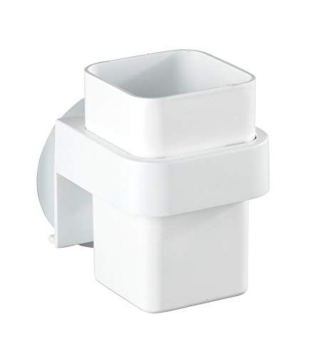 WENKO 22262100 Zahnputzbecher PVC 12,5 x 10,5 x 38 cm, Weiß WENKO 22262100 Zahnputzbecher PVC 12,5 x 10,5 x 38 cm, Weiß von WENKO