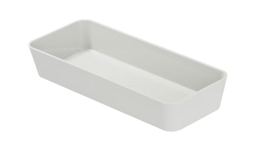 WENKO Ablage Gom White, Polystyrol, 24 x 4 x 10 cm, Weiß von WENKO