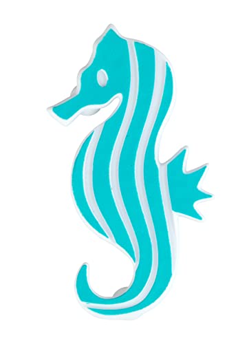 WENKO Anti-Rutsch-Sticker Seepferdchen, Grün, 0 x 12.5 x 7 cm, 23064100 von WENKO