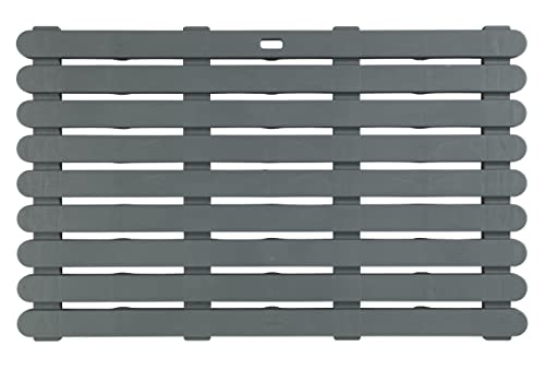 WENKO Badematte Indoor & Outdoor Grau, 50 x 80 cm WENKO Badematte Indoor & Outdoor Grau, 50 x 80 cm von WENKO
