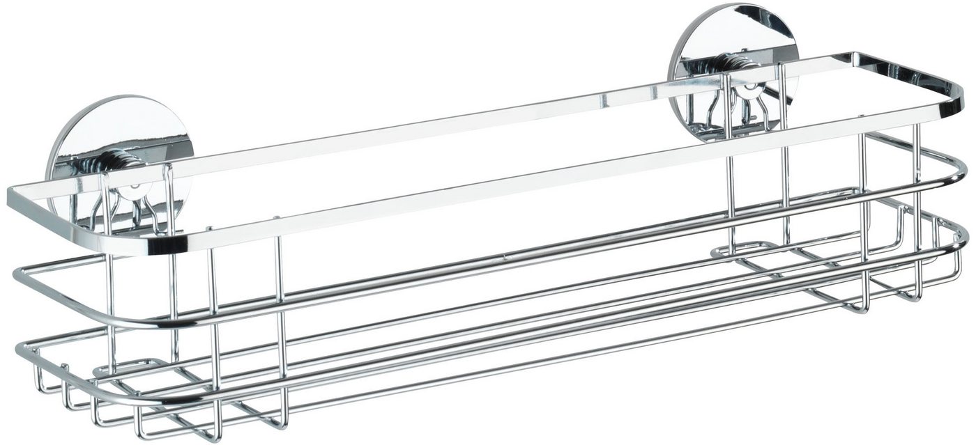 WENKO Badregal Turbo-Loc®, Badregal, befestigen ohne Bohren, Turbo-Loc®, rostfreier Edelstahl von WENKO