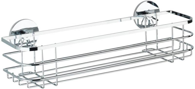 WENKO Badregal Turbo-Loc®, Badregal, befestigen ohne Bohren, Turbo-Loc®, rostfreier Edelstahl von WENKO