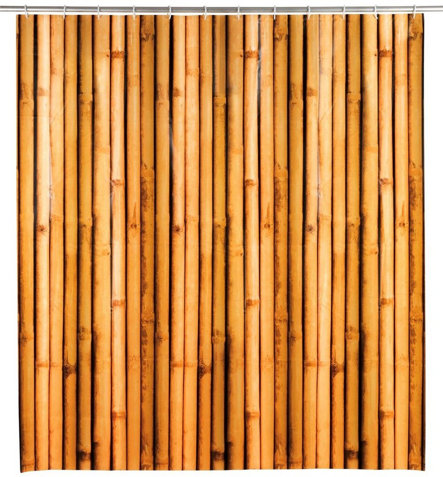WENKO Duschvorhang Bambusa Breite 180 cm, Höhe 200 cm WENKO Duschvorhang Bambusa Breite 180 cm, Höhe 200 cm von WENKO